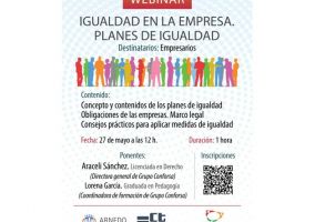 Ampliar información de Jornada Webinar: Obligaciones de las empresas en materia de igualdad.