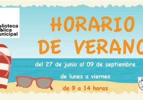 Ampliar información de CAMBIO AL HORARIO DE VERANO DE LA BIBLIOTECA