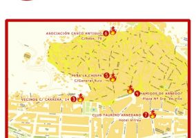 Ampliar información de Siete hogueras iluminarán Santa Lucía